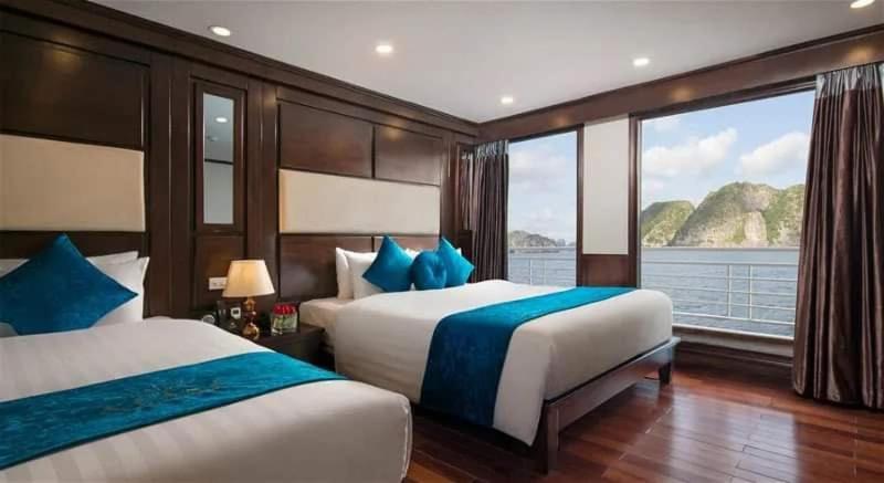 Aquamarine Premium Cruise Hotel Ha Long Bagian luar foto